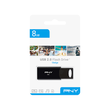 PNY 8GB FLASH DRIVE USB 2.0 SLEDGE