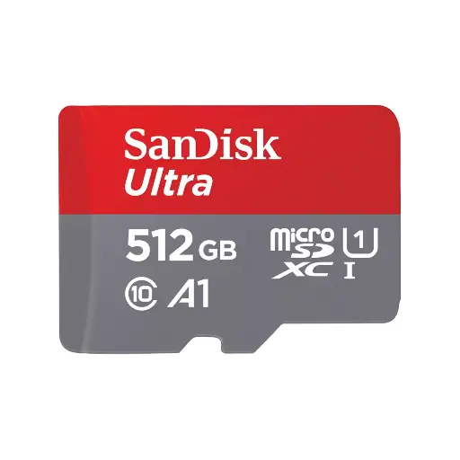 SanDisk 512GB Ultra UHS I MicroSD Card 150MB/s R